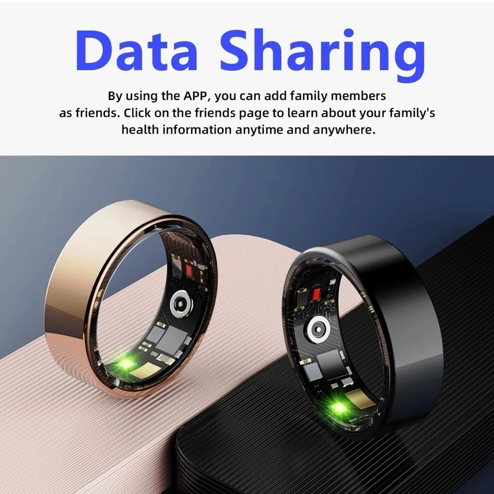 Smart Fitness Ring - Silver-#11